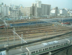 新大阪駅の車両基地